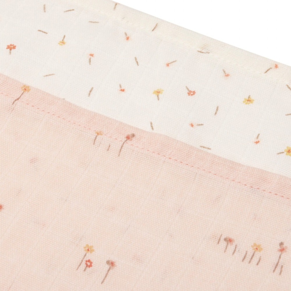 Jollein muslino vystyklai 3vnt. "Pretty picnic"