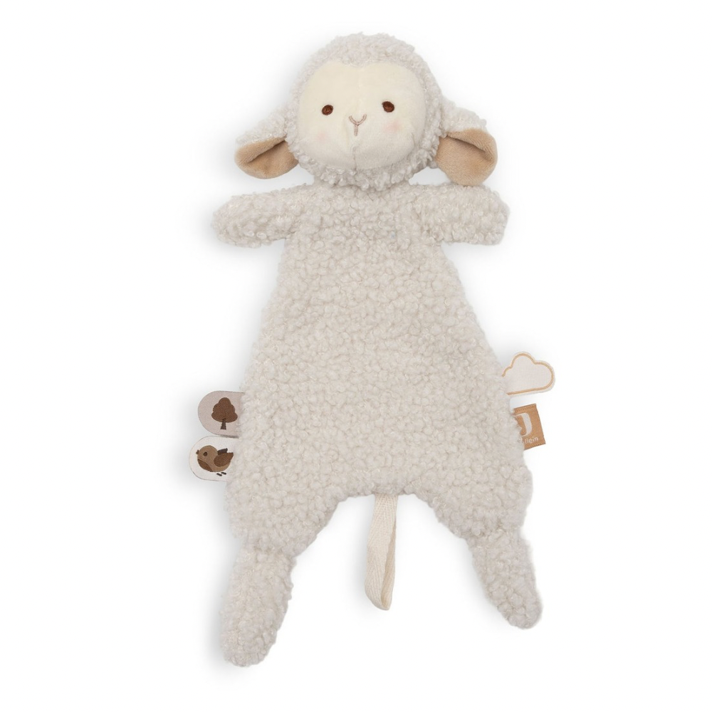 Jollein migdukas su kilpele pritvirtinti čiulptukui "Sheep Sonny"