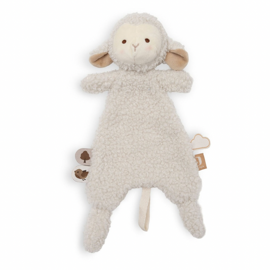 Jollein migdukas su kilpele pritvirtinti čiulptukui "Sheep Sonny"